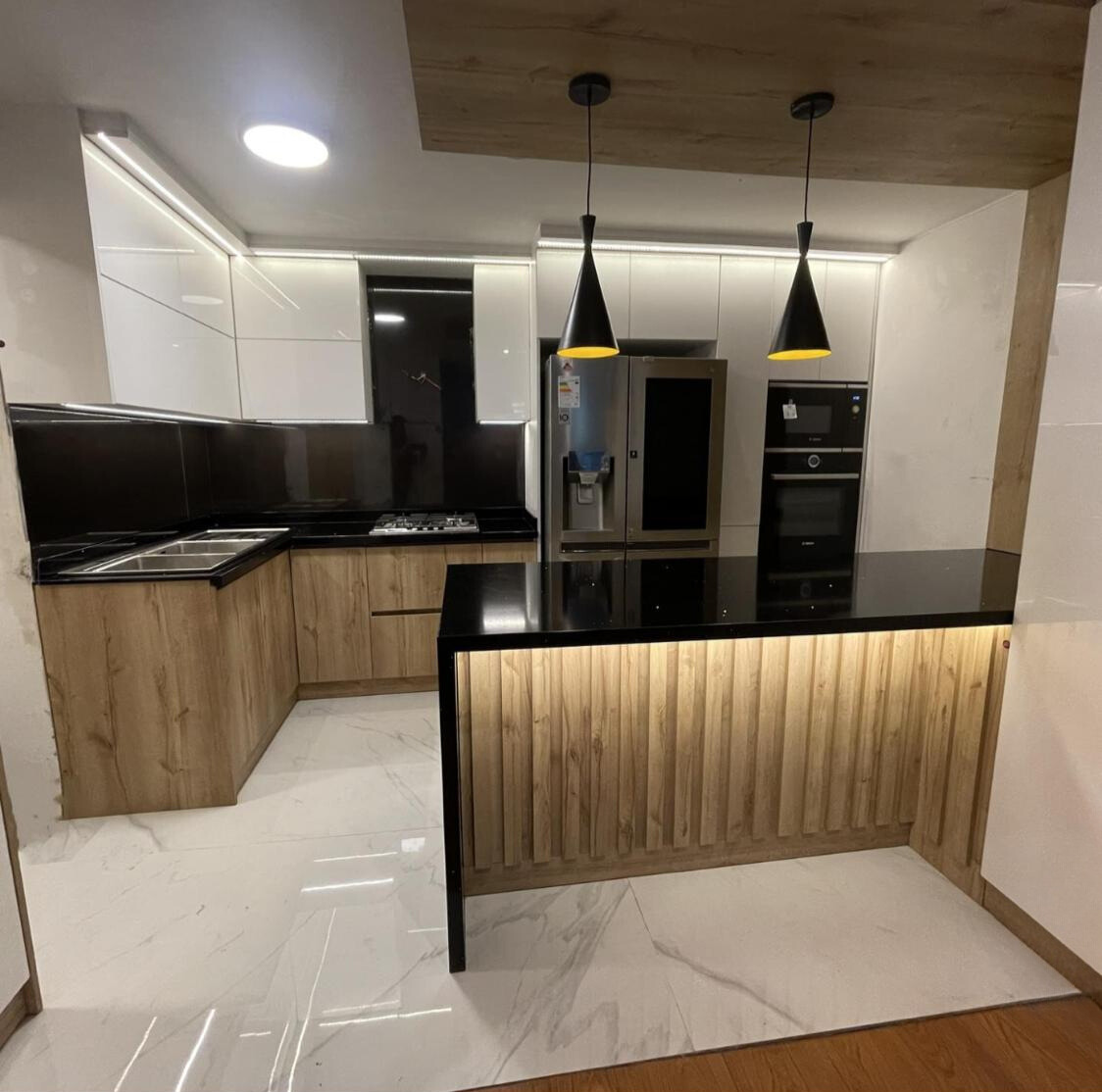 Cocina a medida en melamina